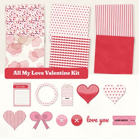 Preview of All My Love Valentine Kit