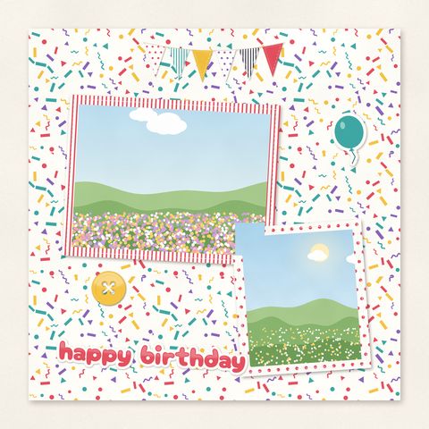 Preview of Birthday Bash Quick Page