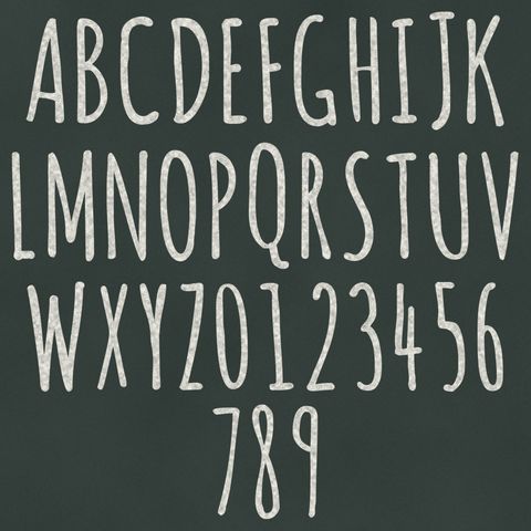 Preview of Chalk Talk Alphabet