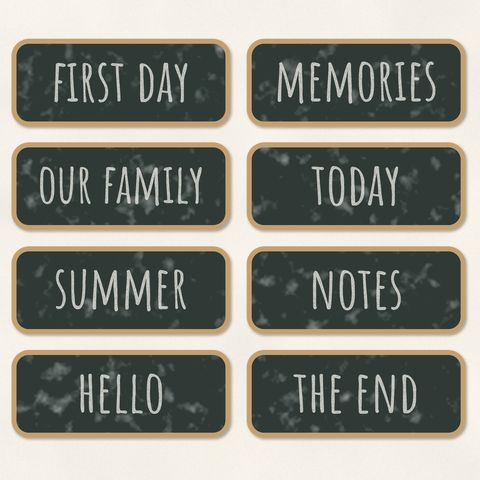 Preview of Chalkboard Labels