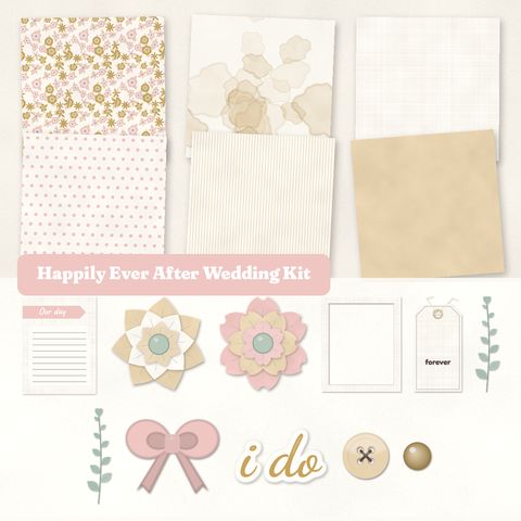 Preview of Happily Ever After Wedding Kit