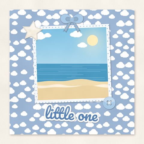 Preview of Little One Baby Quick Page