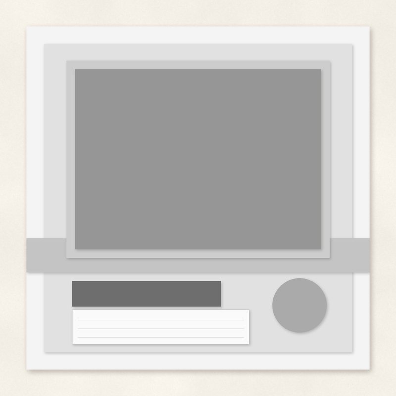 Preview of the One Big Photo Template freebie
