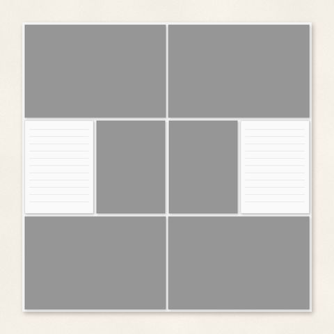 Preview of Pocket Page 12x12 Template