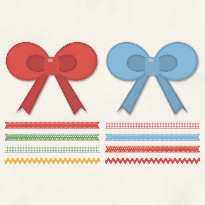 Preview of the Ribbons and Ric Rac freebie