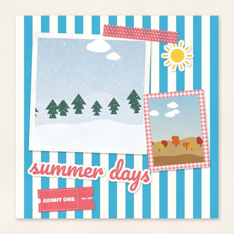 Preview of Summer Days Quick Page